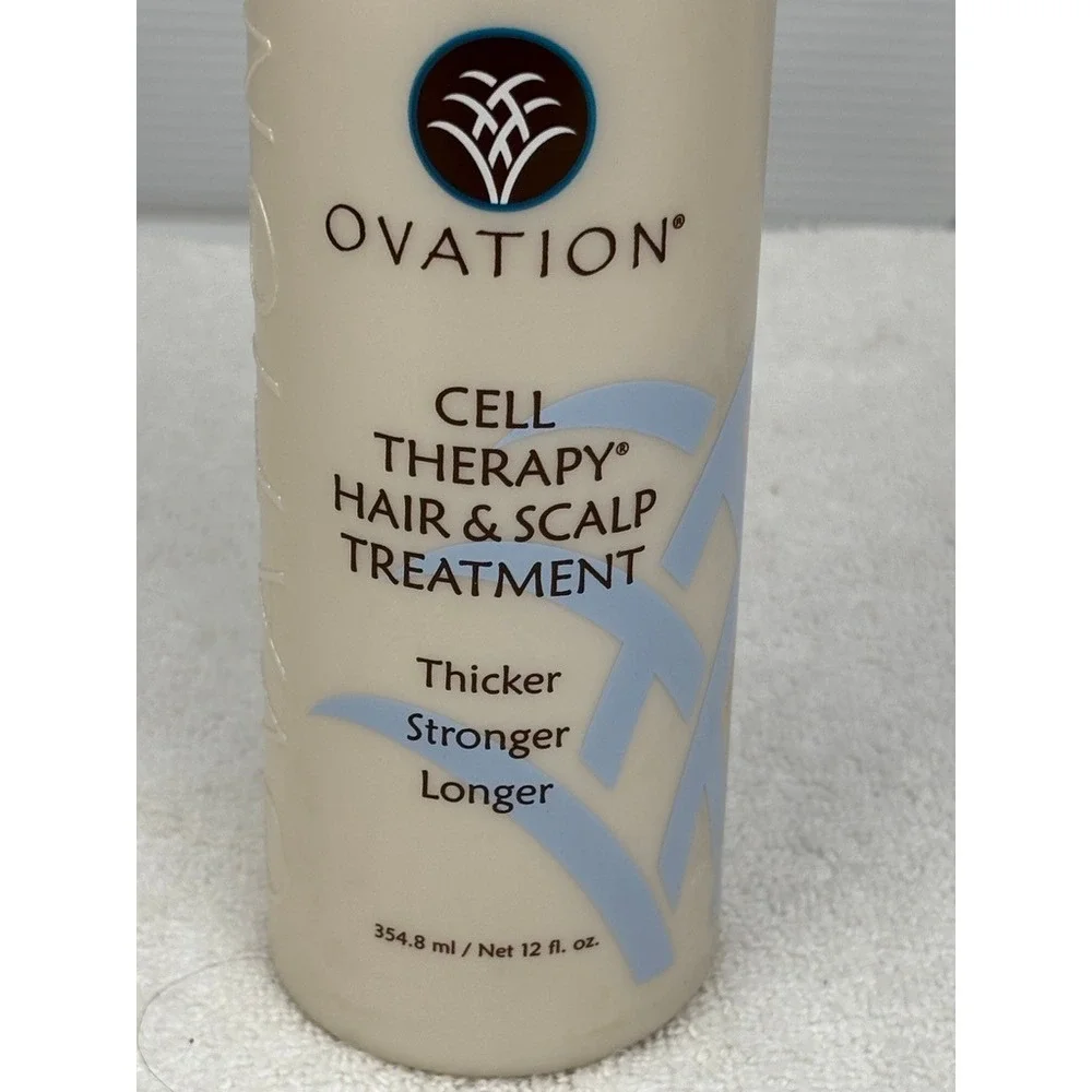 Ovation Cell Therapy Hair Scalp Treatment 12 oz Thicker‎ Stronger Longer